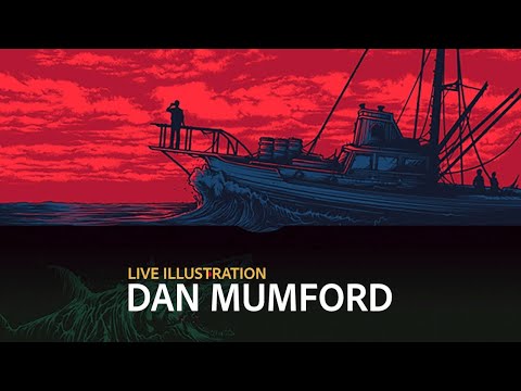 Live Illustration with Dan Mumford - DAY 2/3 | Adobe Creative Cloud