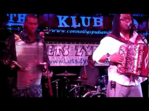 J.J. Caillier and the Zydeco Knockouts at Connolly's, NYC, Sept. 9, 2012.