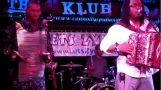 J.J. Caillier and the Zydeco Knockouts at Connolly's, NYC, Sept. 9, 2012.