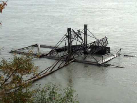 Fish Wheel on the Yukon River, Alaska