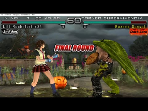 16_2 Asuka Kazama VS Devil JIn  - TEKKEN DARK RESURRECTION PPSSPP v1.0  ( Uchiha x24 )