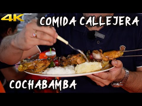 THIS IS WHAT STREET FOOD IS LIKE IN COCHABAMBA - BOLIVIA