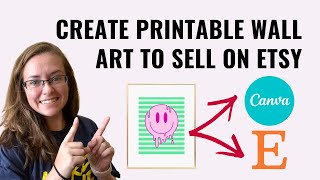 Complete Printable Wall Art Tutorial | Create, Resize, & Sell Printable Wall Art On Etsy