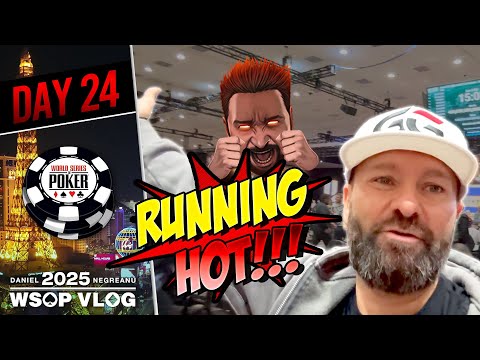 RUNNING HOT in another $10,000 Championship! - Daniel Negreanu 2025 WSOP VLOG Day 24