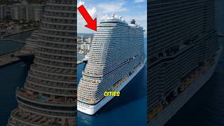 5 Cruise Ships So Big They're Like Floating Cities 🚢😱 #CruiseShips #FloatingCity #MegaCruise