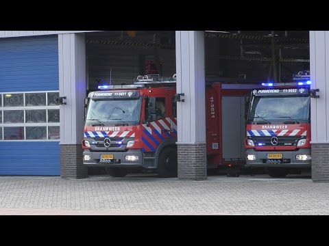 PRIO 1 TS 11-5031 TS 11-5032 HW 11-5051 naar een Keukenbrand aan het Grevelingenmeer in Purmerend