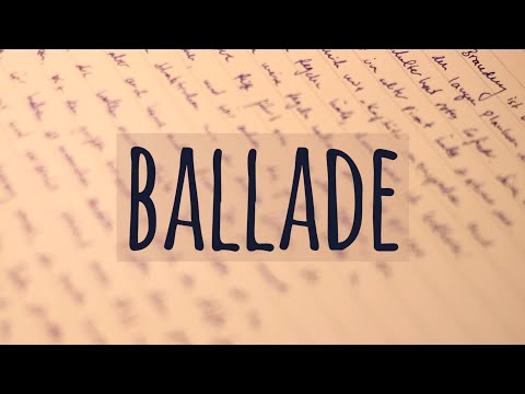 Ballads explained simply! | Folk ballads | Art ballads