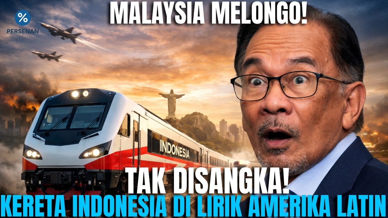 Malaysia is speechless! Watching Indonesian trains penetrate Latin America