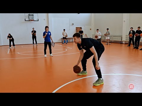 В Ревде баскетболисты «Темп-СУМЗ» провели мастер-класс для школьников