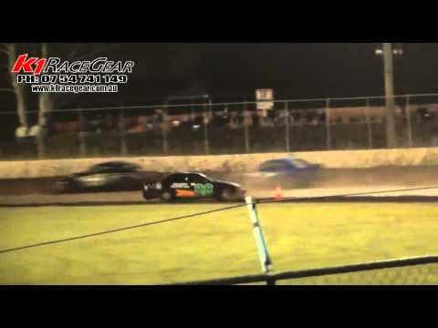 Modified Production: Nathan Barbeler Softest Rollover - Kingaroy Speedway