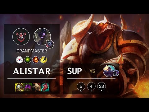 Alistar Support vs Braum - KR Grandmaster Patch 11.6
