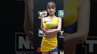 JMS2023 OHLINS ブース 朝倉咲彩 さん③ ジャパンモビリティショー