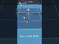 INCREDIBLE Behind The Back On First Point Of The Match! ?