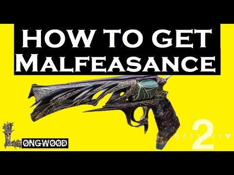 Destiny 2 | How to Get  Malfeasance Exotic Hand Cannon