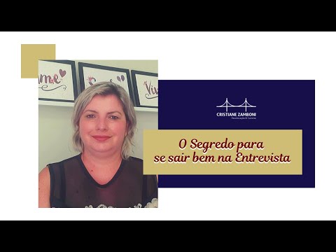 Você quer saber um segredo para você se sair bem na próxima entrevista de emprego?