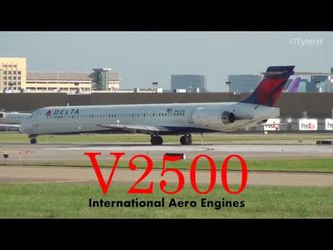 McDonnell Douglas MD-90 vs MD-80 [IAE V2500 vs PW JT8D-219] HD