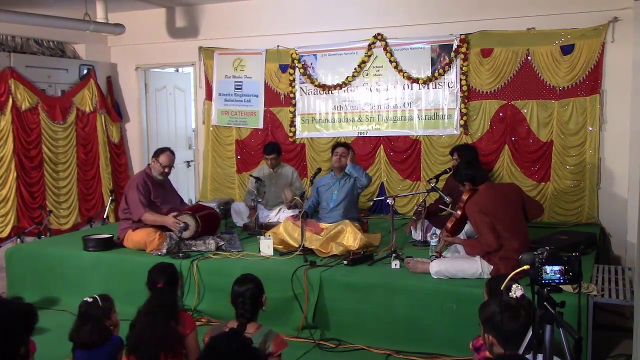 Carnatic Vocal Concert by Sampagodu Vighnaraja & Team
