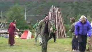 Salween River, Tibet - "Monk Tug O War"