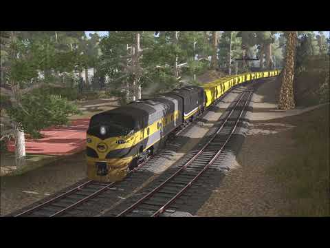 S317 and S312 on a Loaded SSR Grain Train