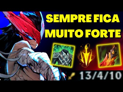 É ASSIM QUE SEMPRE FICO FORTE DE YONE, ATÉ EM JOGOS RUINS - Yone vs Akali - League of Legends