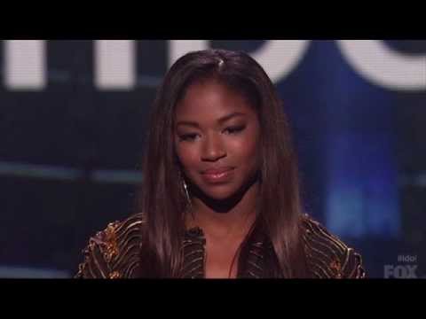 Amber Holcomb - What About Love (with Lyrics Indicated) American Idol Top 7
