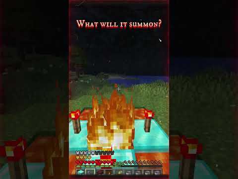 Summoning a Necromancer in Minecraft
