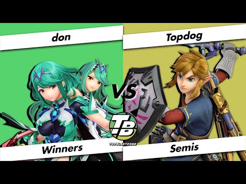 Top Blastzone 2 Winners Semis - don (Pyra & Mythra) Vs. Topdog (Link) - SSBU