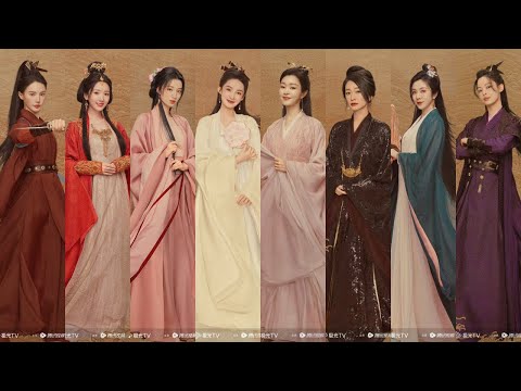 Joy of life 2 brings together the most beautiful cast today:Wang Churan, Li Qin,Song Yi.. all appear