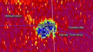 Webberville Tornado Radar Analysis