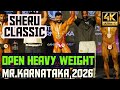 OPEN HEAVY WEIGHT SHERU CLASSIC 2026 REGIONAL MR KARNATAKA Npc Vijay Fitness Trending