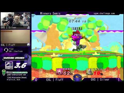 SG at GU 17.10 - GVS | Silver (Wolf) vs. Fluff (Meta Knight) - Project M WSF