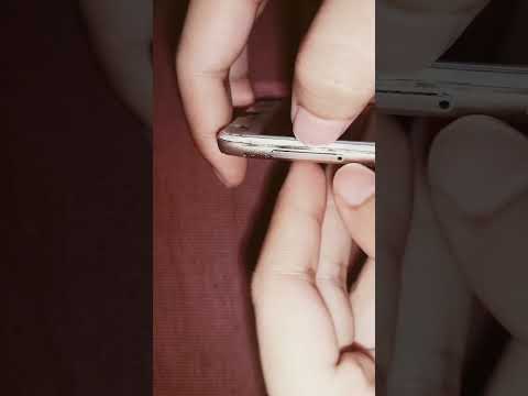 How to remove stuck or broken sim card tray #eject #stuck #phone #sim #fyp #youtube #shorts