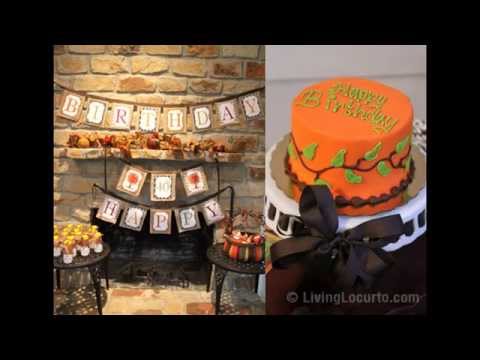 Fabulous Thanksgiving birthday party ideas