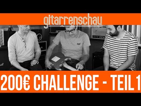 Gitarrenschau - Die 200€ Challenge Video #1: Michaels Gitarrenrig für das kleine Budget