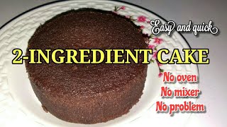 No Bake Cake With 2 Ingredients Only | Lockdown Cake | Lutong Probinsya | Panlasang Pinoy