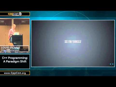 CppCon 2015: Louis Dionne “C++ Metaprogramming: A Paradigm Shift"