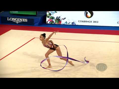 NARENDRA Sutjiati (INA) - 2019 Rhythmic Junior Worlds, Moscow (RUS) - Qualifications Ribbon