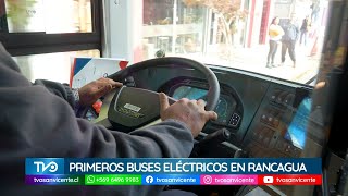 Rancagua recibe primeros buses eléctricos en programa Renueva tu Micro