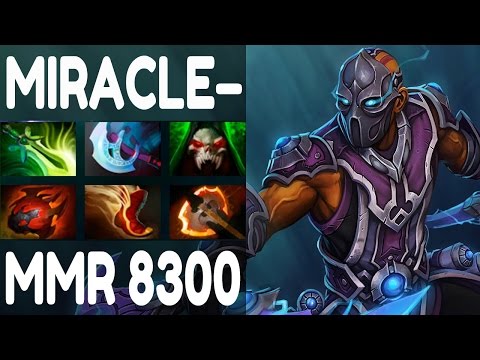 DOTA 2 - MIRACLE ANTI MAGE GAMEPLAY - 8300 MMR Ranked Match