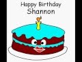 Happy Birthday Shannon