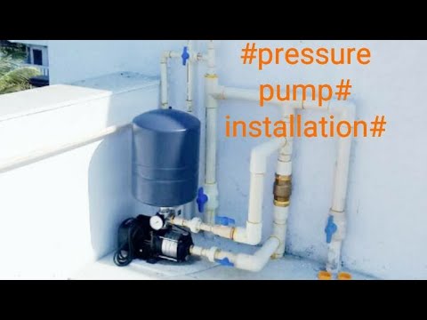Pressure pump fitting user guide how to pressure pump instal...