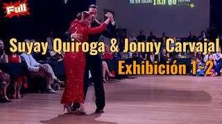 Suyay Quiroga & Jonny Carvajal// exhibición en nztangofestival✨
