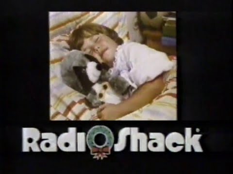 1984 Radio Shack "Pettable Radio" Commercial