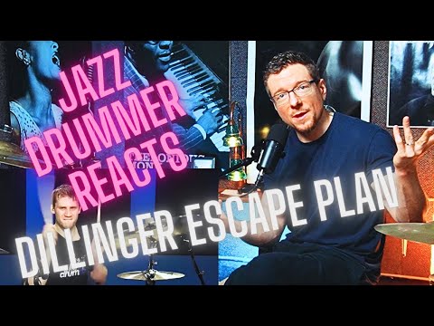-JAZZ DRUMMER REACTS- -!!DILLINGER ESCAPE PLAN!!- BILLY RYMER