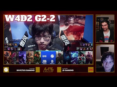 IG vs JDG - Game 2 | Week 4 Day 2 LPL Winter 2026 Split 1 | Invictus Gaming vs JD Gaming G2 full