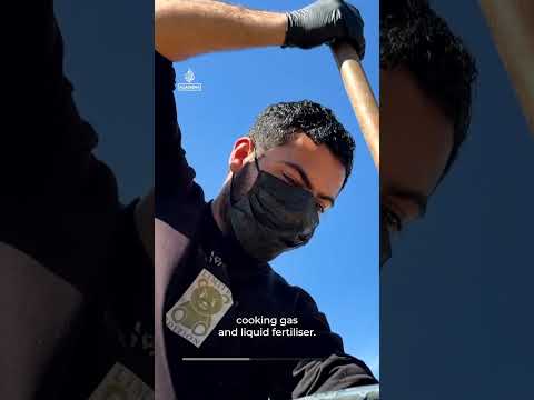 Gaza engineers turn waste into fuel