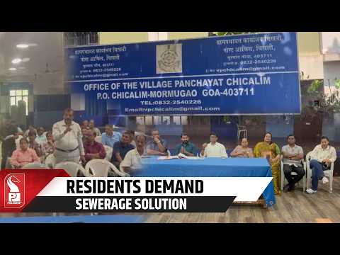 Chicalim Locals Demand Halt to New Construction Licences Over Sewerage Issues