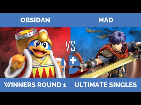 RogaSmash 199: SSBU Winners R1 - Obsidan (Dedede) vs Mad (Ike)