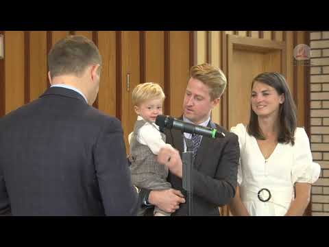 2021-10-16 Baby Logan Dedication - Posvećenje bebe Logana