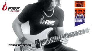 Video thumbnail for Pedal BURN IT Fire Custom Shop - Performance | André de Carvalho by André de Carvalho